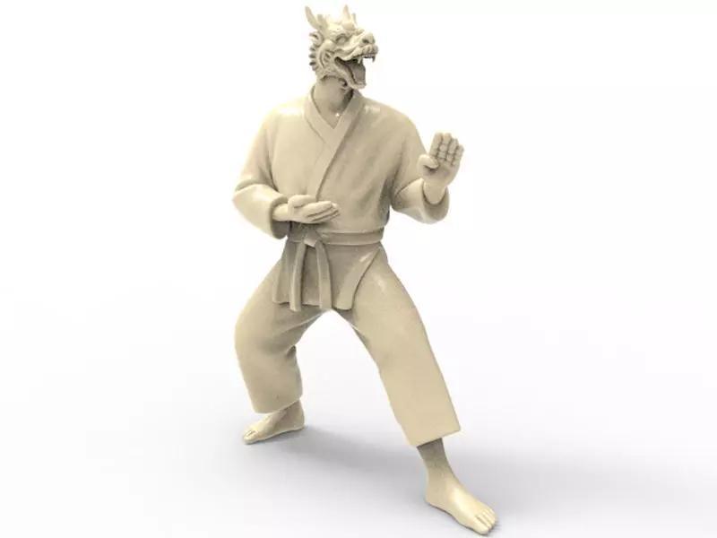 Dragon Kokutsu Dachi Stance