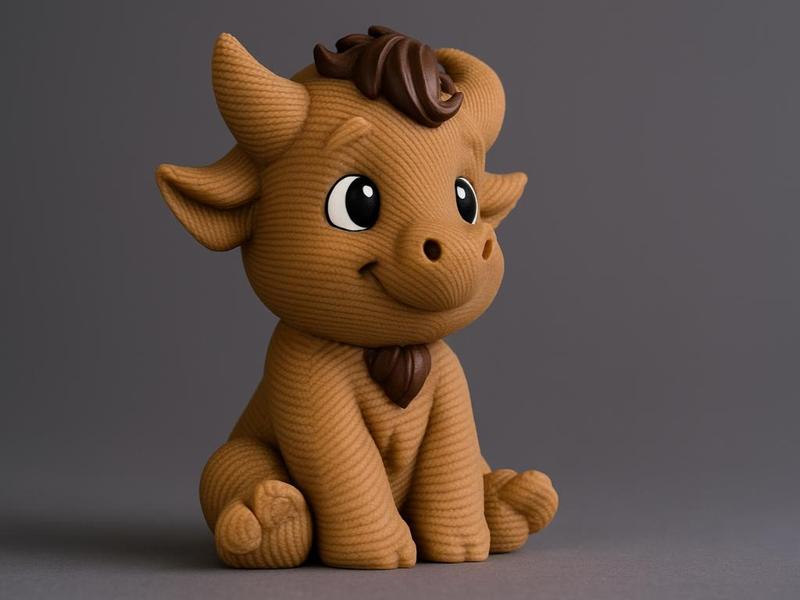 Knitted Minotaur - Cute Creature - Greek mythology