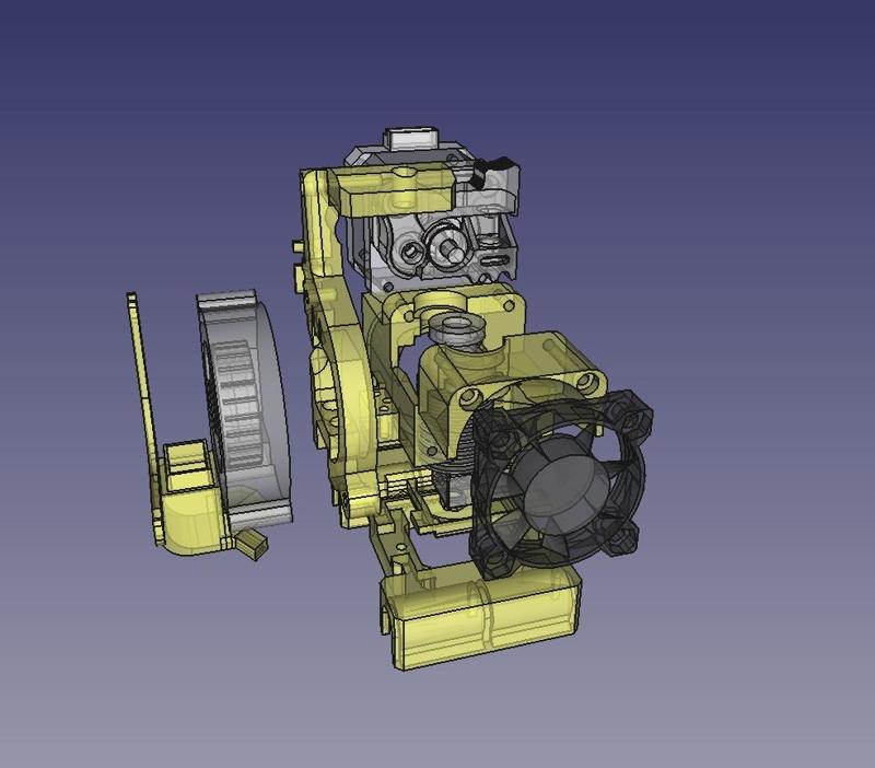 E3D V6 hot-end single and dual adapter for Replicator 1, 2 or Clones