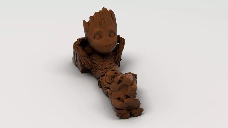 Baby Groot 3D Printing Innovation