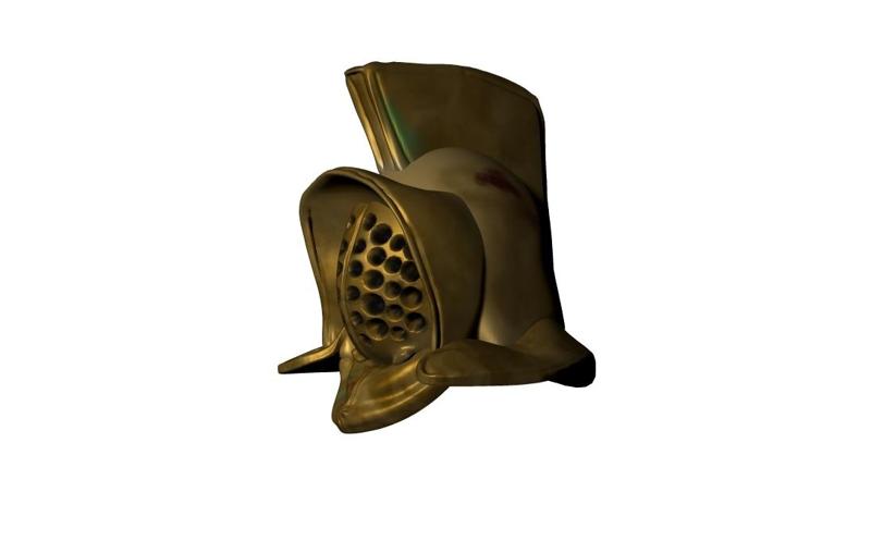 Roman Gladiator Helmet (Murmillo)