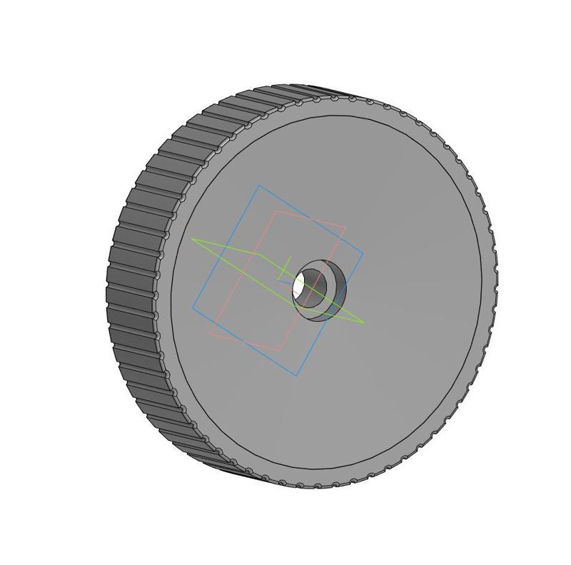 Mower wheel diameter 140 mm