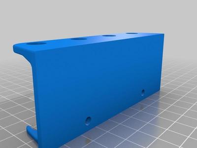 Toothbrush - Four Heads Holder - Wall Mount version