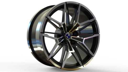 BMW RIM 3D MODELING STL