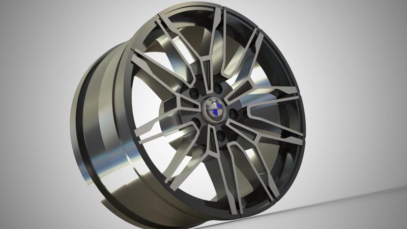 BMW RIM 3D MODELING STL