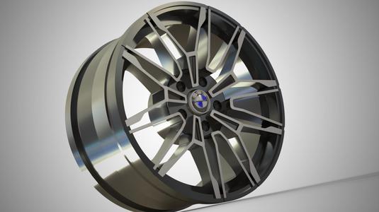 BMW RIM 3D MODELING STL