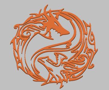 Dragon Yin Yang