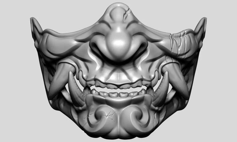 HANYA Halfmask - lifesize