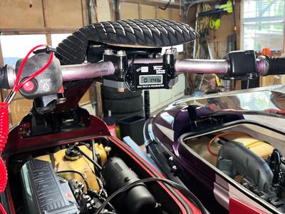 Yamaha Superjet Tiny Tach handle bar mount 