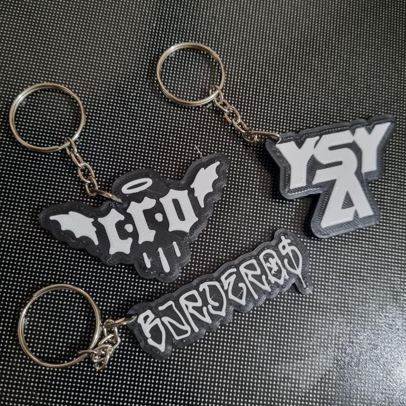 Key ring logo barderos CRO YSY A impresionesjmr