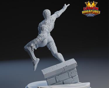 Marvel crisis protocol Spiderman presupported included