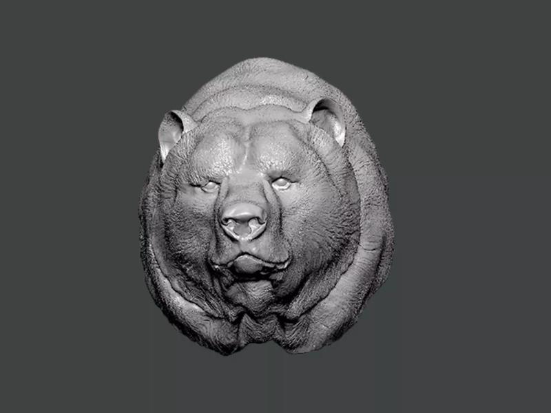 3D Model-ANIMAL0003 bear head
