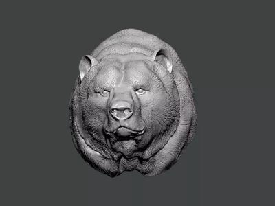 3D Model-ANIMAL0003 bear head