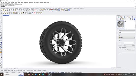 Wheel R1 sport 15 inch 1/18