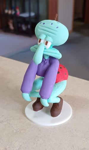 SpongeBob SquarePants Squidward Twerking Dance Figure