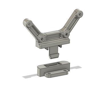 YK4107 / Absima CR4.4 Patrol RC Crawler magnetic body mount