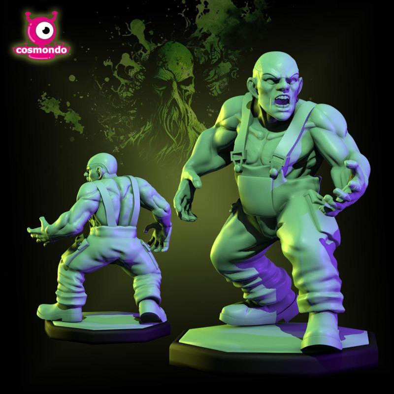 Fighter Street Boxer for Cthulhu Character