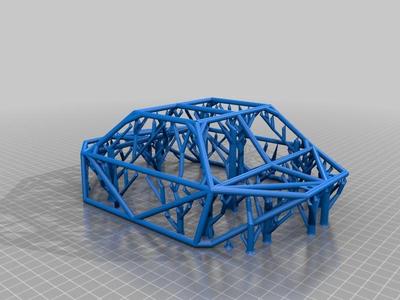OpenRC Truggy Rollcage Body Frame and Windshield