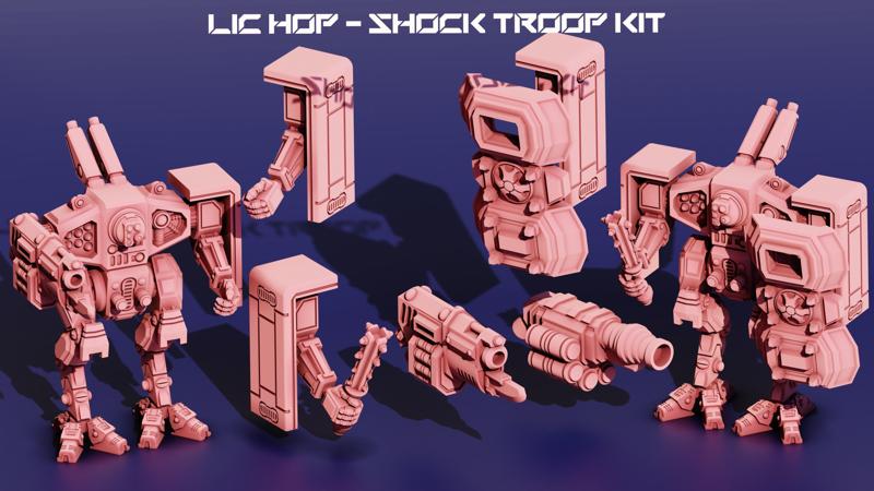 LIC HOP - Shock troop Kit