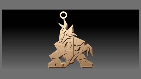 NHL phoenix coyotes keychan shield color printable