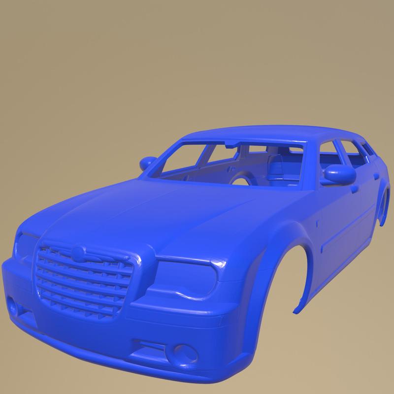 Chrysler 300C touring 2009 PRINTABLE CAR BODY