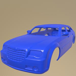 Chrysler 300C touring 2009 PRINTABLE CAR BODY