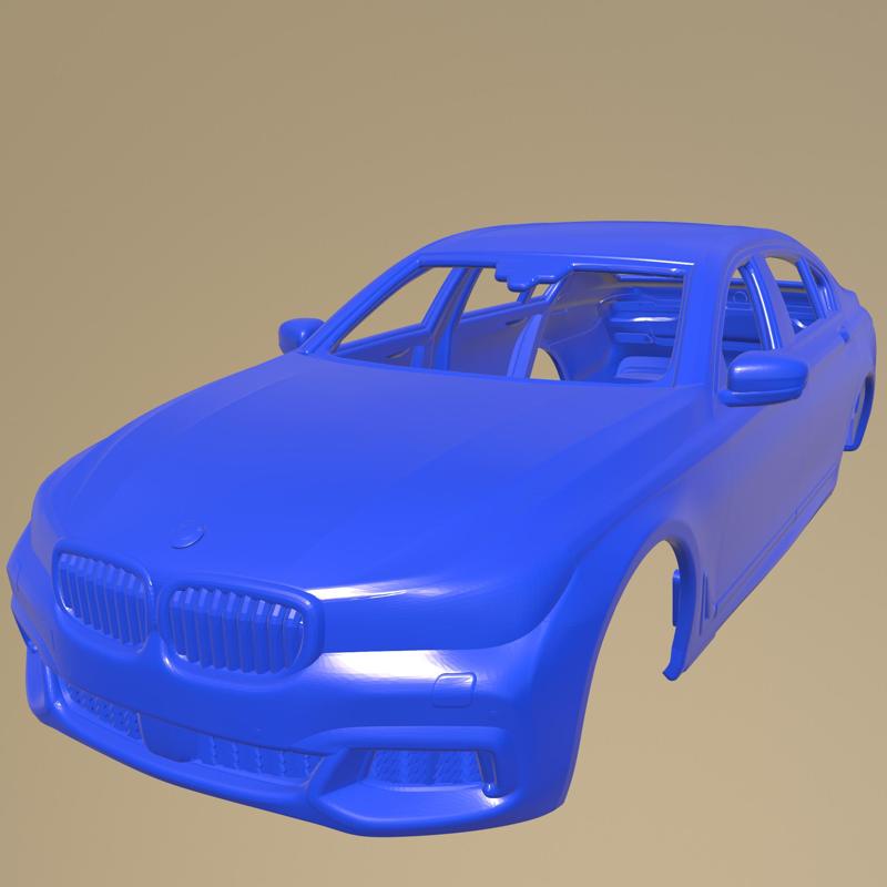 BMW M7  G12 2017 PRINTABLE CAR BODY