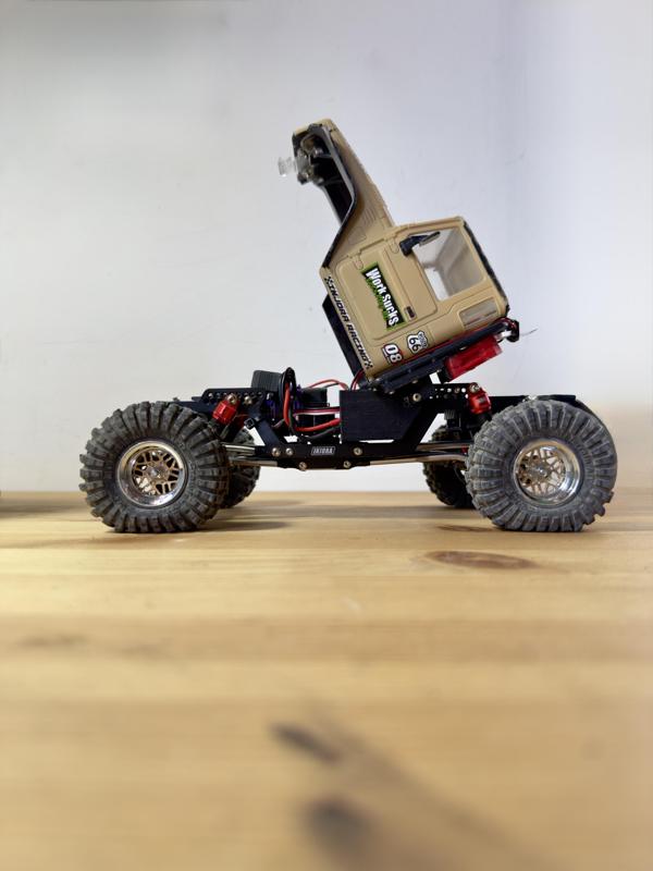 IR40 body only mount with hinges