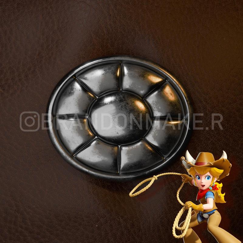 Cowgirl Peach's Buckle for Cosplay - PP: Showtime!
