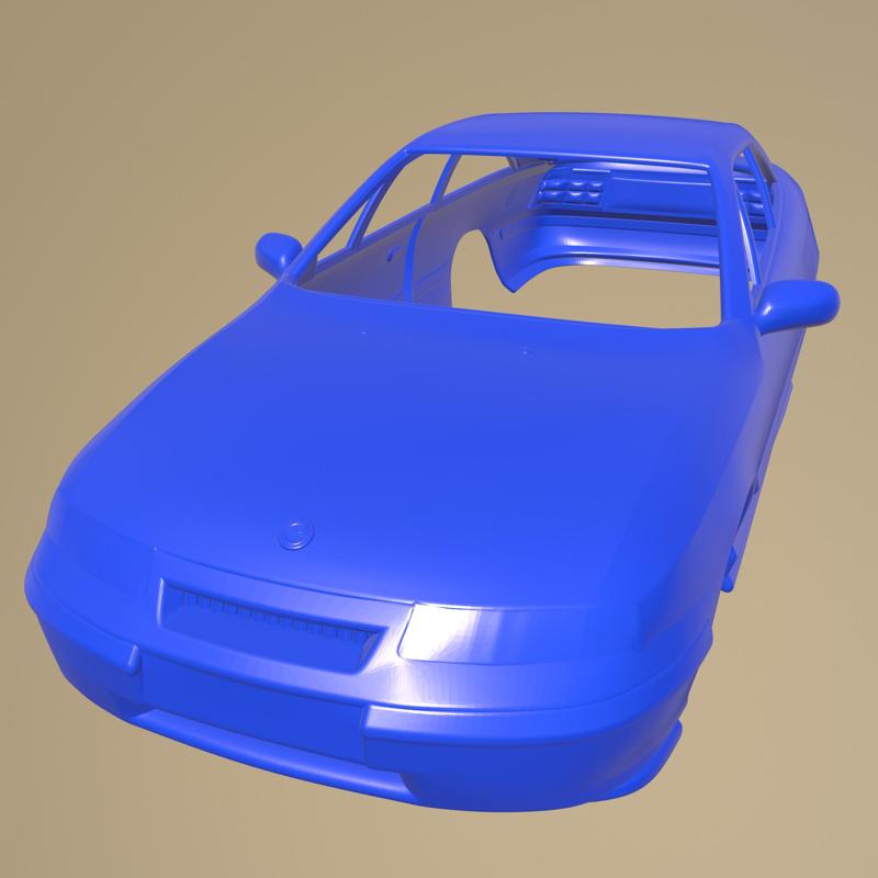 Opel Calibra 1990 PRINTABLE CAR BODY