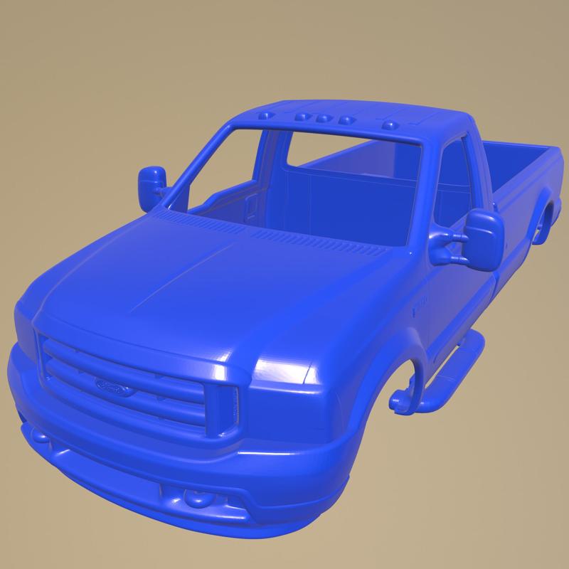 FORD F 350 SUPERDUTY REGULAR CAB 1999 PRINTABLE CAR BODY