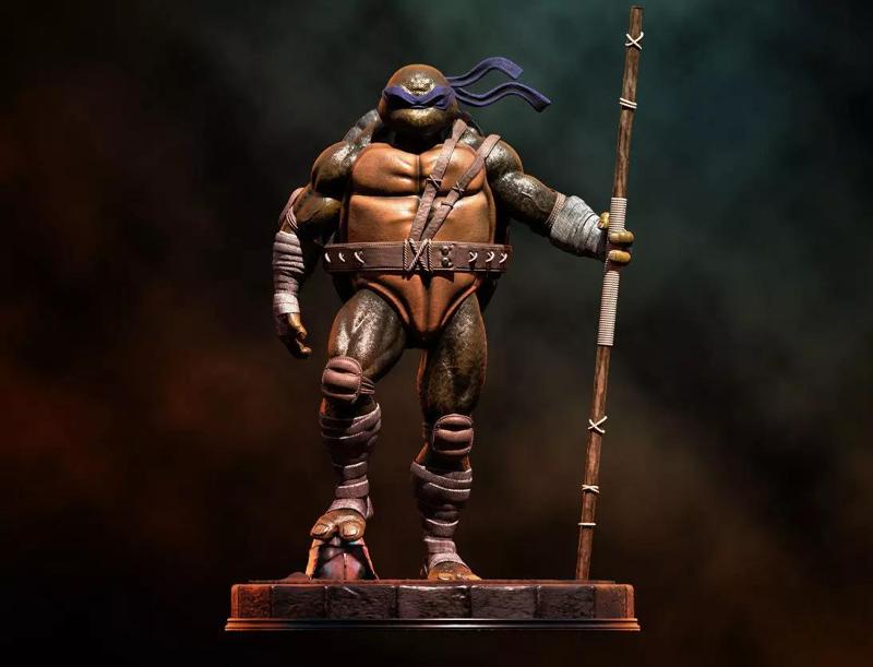 Fanart TMNT Donatello Triumphant Statue