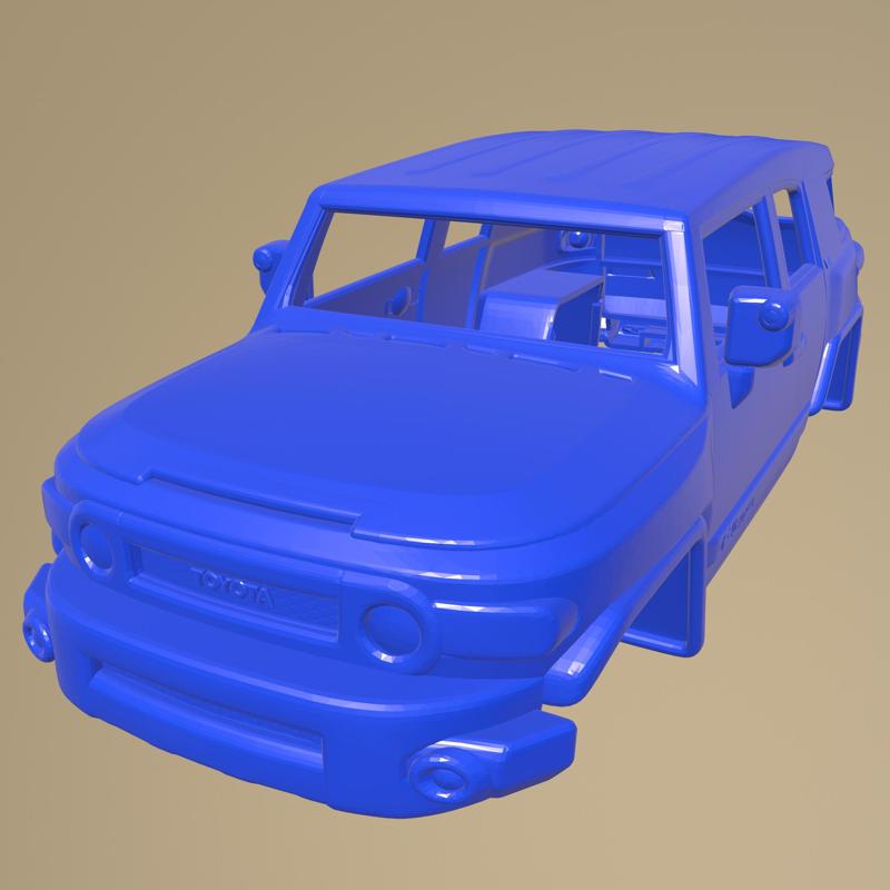 TOYOTA FJ CRUISER VXR 2011  Printable Car Body