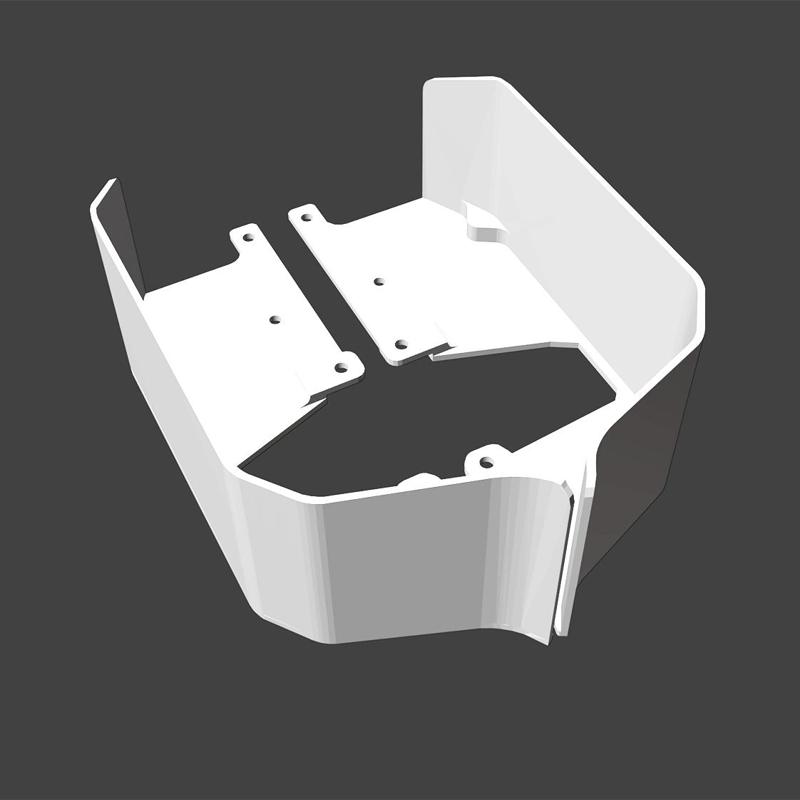 Traxxas TRX4 Inner fenders REAR (Not usable for the Sport version)