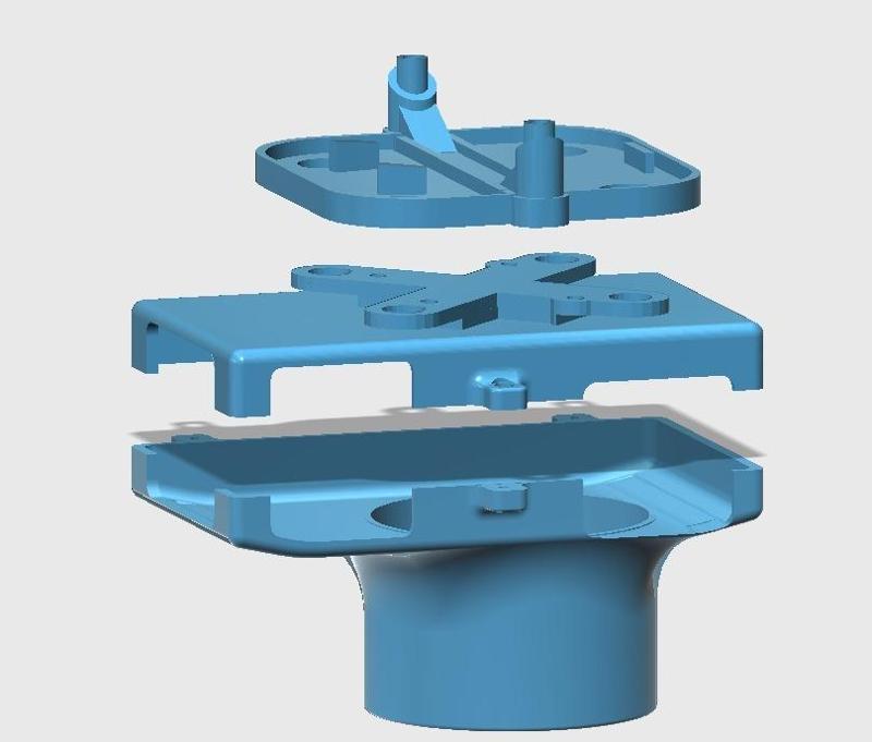 3DR IRIS + S100 Mapping Mount