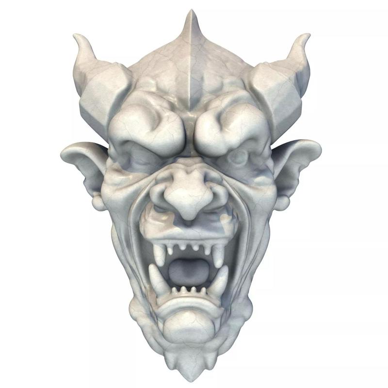 Gargoyle Head 14