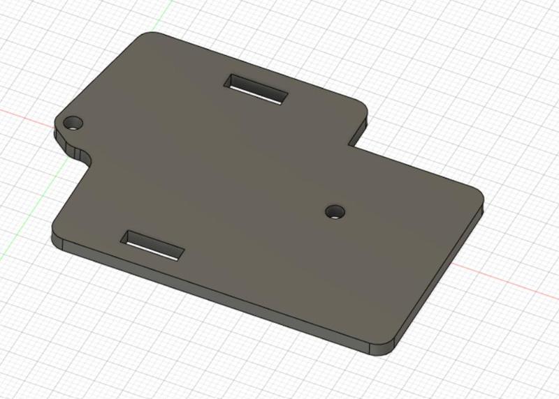 Traxxas Rustler 4x4 ESC Plate