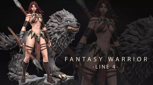 Fantasy Warrior - Line 4 - F2 -