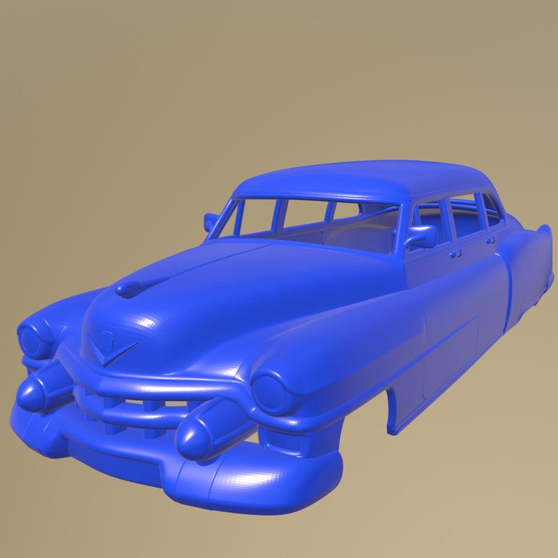 Cadillac 75 sedan 1953 PRINTABLE CAR BODY