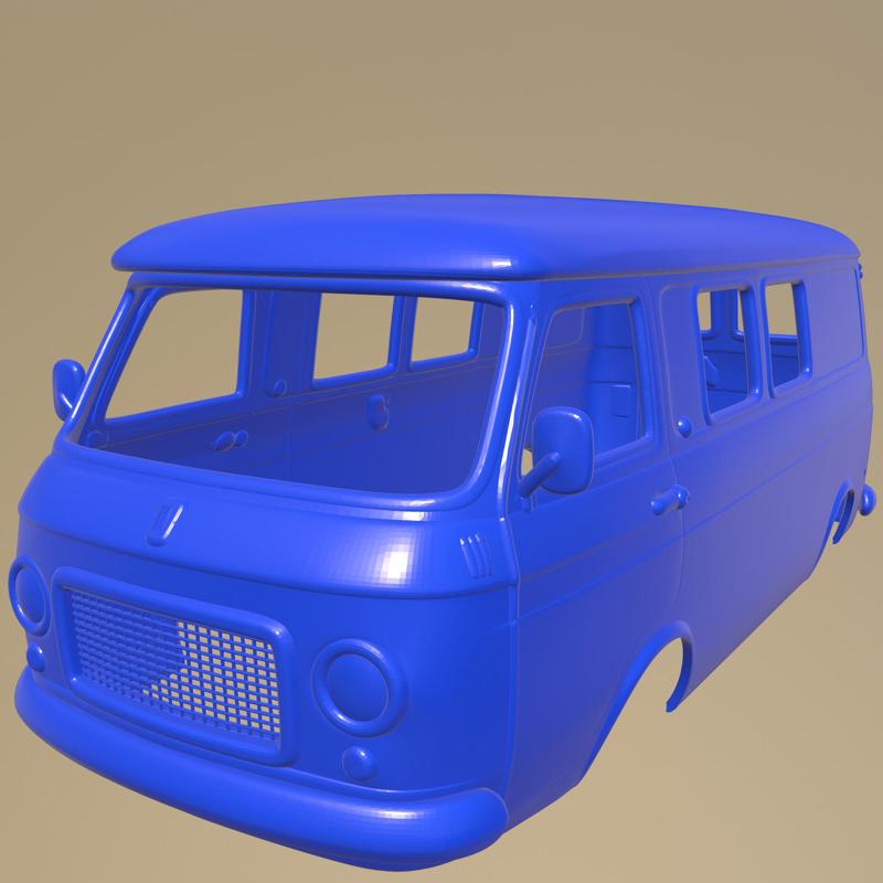 Fiat 238 1968 PRINTABLE CAR BODY