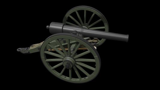 54MM ACW 10PDR PARROTT RIFLE MODEL 1861