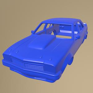 HOLDEN TORANA 4 DOOR RACE CAR 1977 PRINTABLE BODY