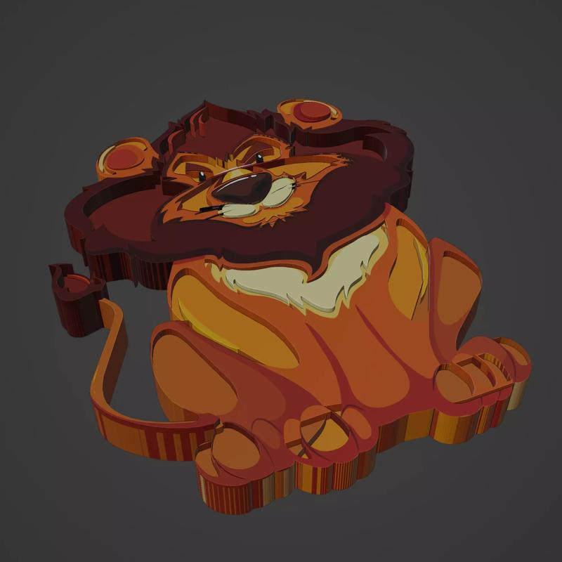 lion animal cartoon