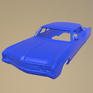 Buick Electra 225 hardtop 1968 PRINTABLE CAR BODY