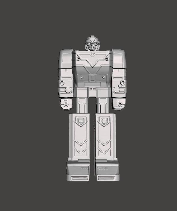 FAN ART JUMBO MACHINDER Sentai Fiveman Five ROBO