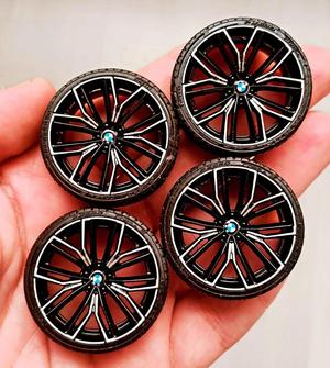 BMW Style 846 wheels for scale model 1/18 1/24