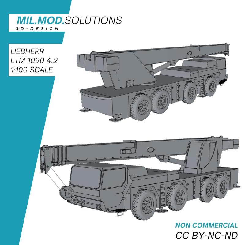 Liebherr LTM 1090 4.2 German Armed Forces