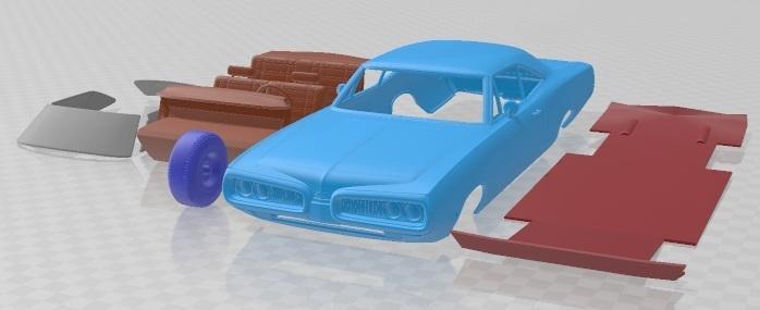 Dodge Coronet Hardtop Coupe 1970 Printable Car