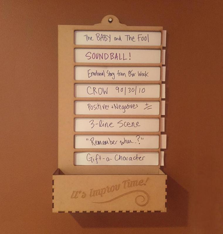 Improv Marquee (Laser Cut)