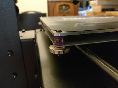 Wanhao Heated Bed Spring Guides